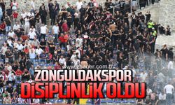 Zonguldakspor disiplinlik oldu