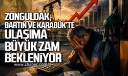 Zonguldak, Bartın ve Karabük'te ulaşıma büyük zam bekleniyor!