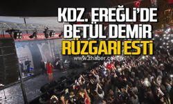 Kdz. Ereğli'de Betül Demir rüzgarı esti!