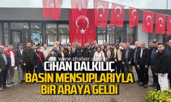 İlçe Emniyet Müdürü Cihan Dalkılıç, basın mensuplarıyla bir araya geldi