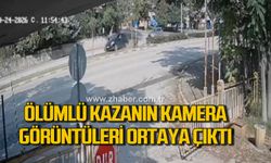 Ölümlü kazanın kamera görüntüleri ortaya çıktı