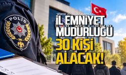 Bartın İl Emniyet Müdürlüğü 30 kişi alacak
