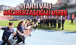 Startı Vali Hacıbektaşoğlu verdi