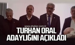 Turhan Oral Yeni Parti İl Başkanlığına adaylığını duyurdu