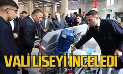 Vali Kilimli Eren Enerji Mesleki ve TAL’de öğrencilerle buluştu incelemeler yaptı
