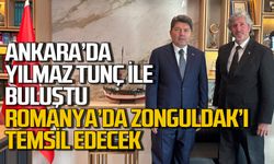 Ankara'da Yılmaz Tunç ile buluştu Romanya'da Zonguldak'ı temsil edecek