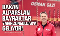 Enerji ve Tabii Kaynaklar Bakanı Alparslan Bayraktar Zonguldak'a geliyor