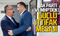 Ak Parti ve MHP'den güçlü ittifak mesajı
