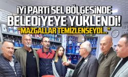 İYİ Parti Zonguldak Heyeti Sel Bölgesinde Belediyeye Yüklendi