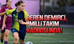 Beren Demirci, Milli takım aday kadrosunda!