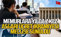 Memurlara yılda 2 kez asgari ücret ikramiyesi! Teklif Meclis'te
