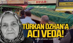 Zonguldak'ta çöken binada hayatını kaybeden yaşlı kadın son yolculuğuna uğurlandı