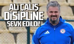 Ali Çalış disipline sevk edildi.