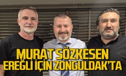 Murat Sözkesen Eflatun-beyazlı ekip için Ereğli’ye geldi
