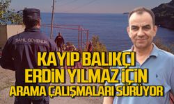 Zonguldak'ta kayıp balıkçı Erdin Yılmaz için arama çalışmaları sürüyor