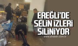 Kdz. Ereğli'de selin izleri siliniyor