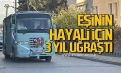 Eşinin hayali için 3 yıl uğraştı, düğününde gelin arabası yaptı