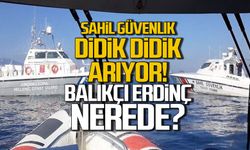 Sahil güvenlik her yerde arıyor... Balıkçı Erdinç Yalçın kayboldu