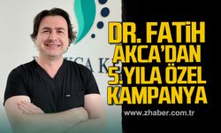 Fatih Akca Kliniği'nden 5.yıla özel kampanya.