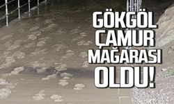 Gökgöl, çamur mağarası oldu