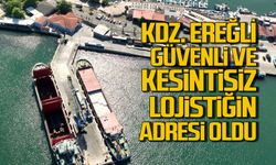 KDZ. Ereğli güvenli ve kesintisiz lojistiğin adresi oldu