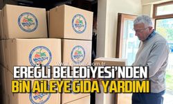 Ereğli Belediyesi gıda yardımında bulunuyor