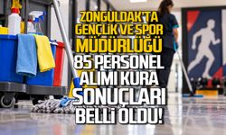 Zonguldak’ta 85 Temizlik Personeli İçin Kura Çekimi Sonuçları açıklandı!
