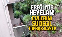 Ereğli'de heyelan...