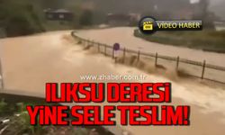 Ilıksu deresi yine sele teslim!