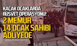 Zonguldak'ta kaçak ocaklarda rüşvet iddiası! 2 Memur 14 ocak sahibi adliyede