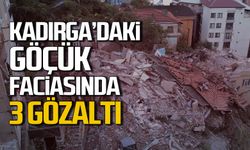 Kadırga’daki göçük faciasında 3 şüpheliye gözaltı kararı