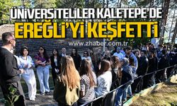 Üniversiteliler Kaletepe’de Ereğli’yi keşfetti