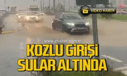 Kozlu girişi sular altında