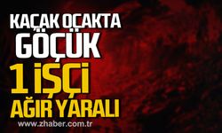 Gelik'te kaçak ocakta göçük. 1 işçi ağır yaralı.