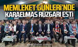 Zonguldak, Bartın ve Karabük Gecesi insan seline dönüştü.