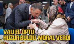 Vali Osman Hacıbektaşoğlu Huzurevi’nde huzur buldu, büyüklere moral verdi