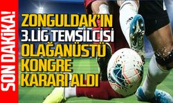 Zonguldak’ın 3.lig temsilcisinde yönetim olağanüstü kongre kararı aldı