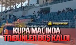 Karaelmas'ta sessizlik! Tribünler boş kaldı