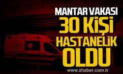 Kastamonu’da mantar vakası. 30 kişi hastanelik oldu.