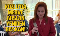 Yeni Parti Kozlu'da Merve Arslan yeniden başkan