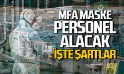 MFA Maske makine operatörü alacak!