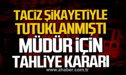Kdz. Ereğli'de taciz şikayetiyle tutuklanan Zabıta Müdürü için tahliye kararı.