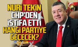 Nuri Tekin CHP'den istifa etti! Hangi partiye geçecek?