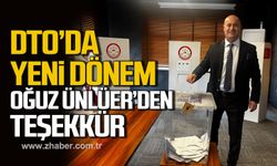 Oğuz Ünlüer'den teşekkür
