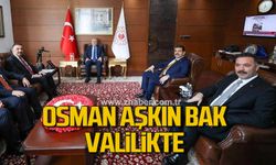 Osman Aşkın Bak Valilikte