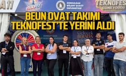 BEUN OVAT takımı TEKNOFEST'te yerini aldı