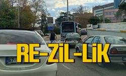 Hastane yolunda RE-ZİL-LİK