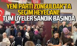 Yeni Parti Zonguldak’ta seçim heyecanı! Tüm üyeler sandık başında