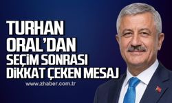 Turhan Oral’dan Devrim Dural’a tebrik mesajı