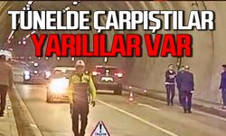 Tünelde bir kaza daha: Yaralılar hastaneye kaldırıldı